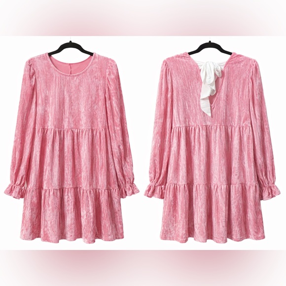 unbranded Dresses & Skirts - Pink Velvet Dress